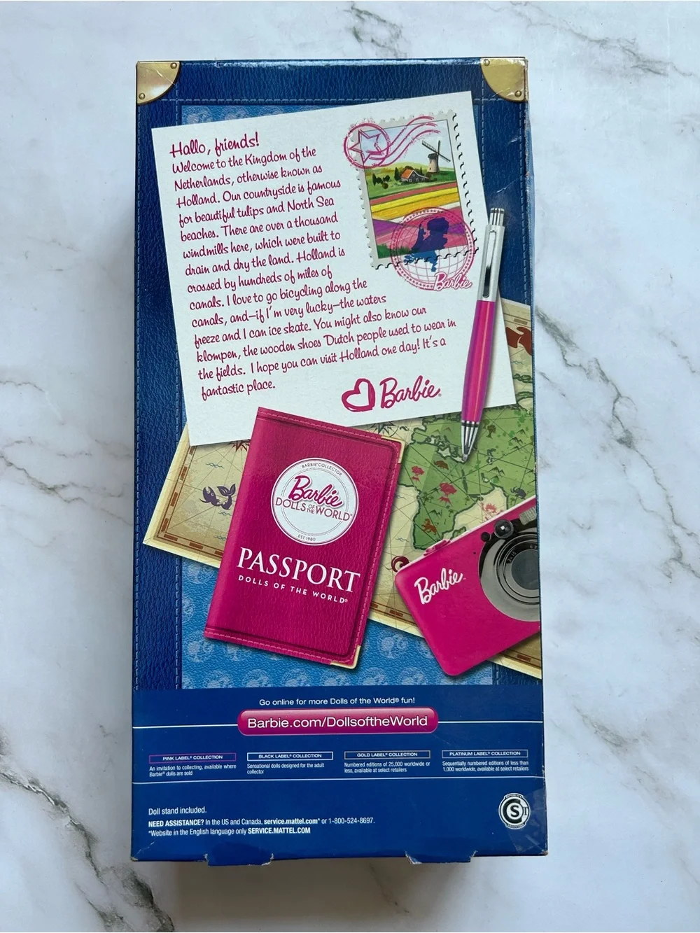 Passport Dolls Of The World Holland Barbie Doll